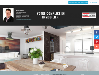 Michel Gagné Courtier immobilier résidentiel Recherche par carte