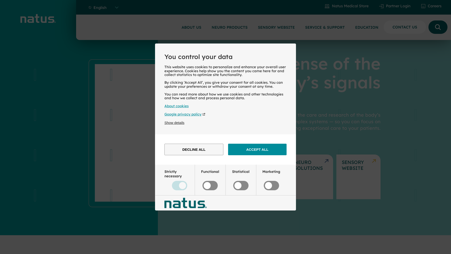 Capture d'écran de MICROMED SPA