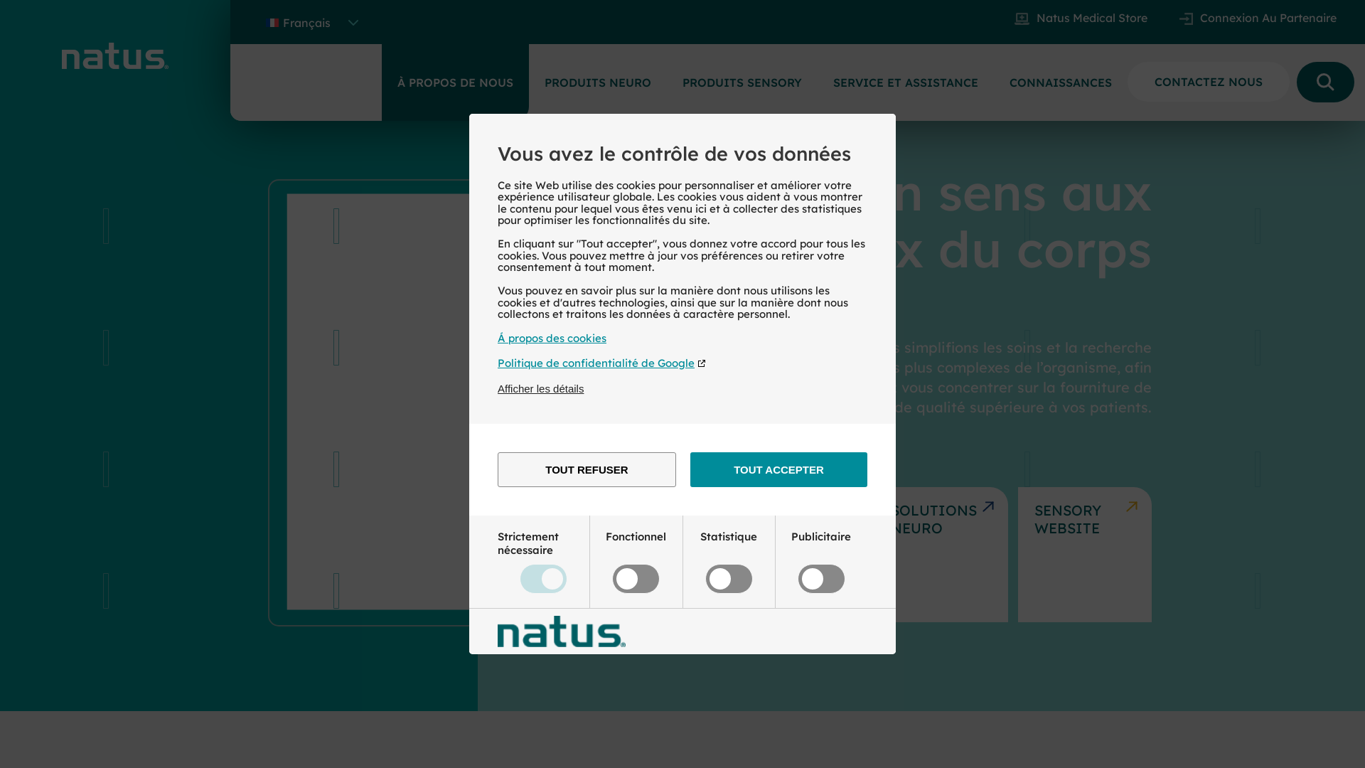 Capture d'écran de MICROMED SAS