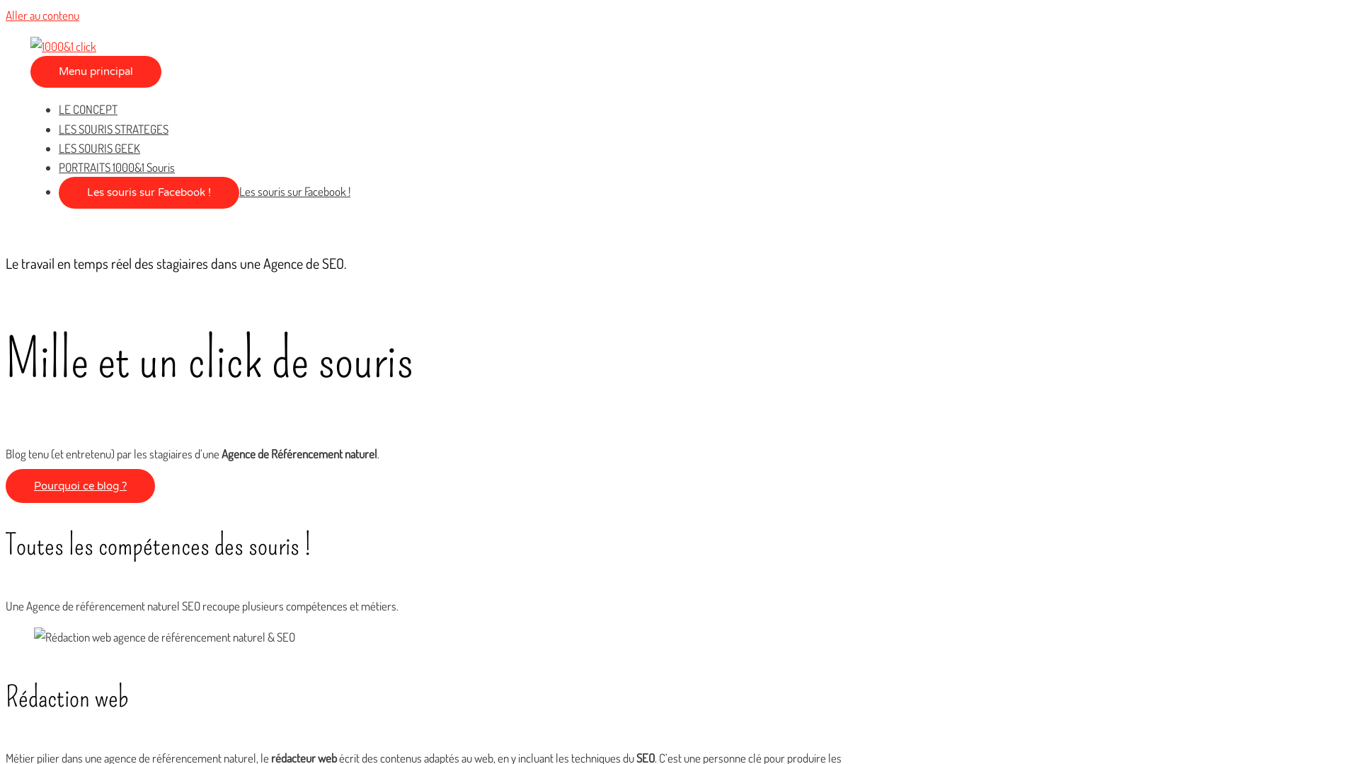 Capture d'écran de Mille et un click