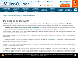 Mobilier de collectivités