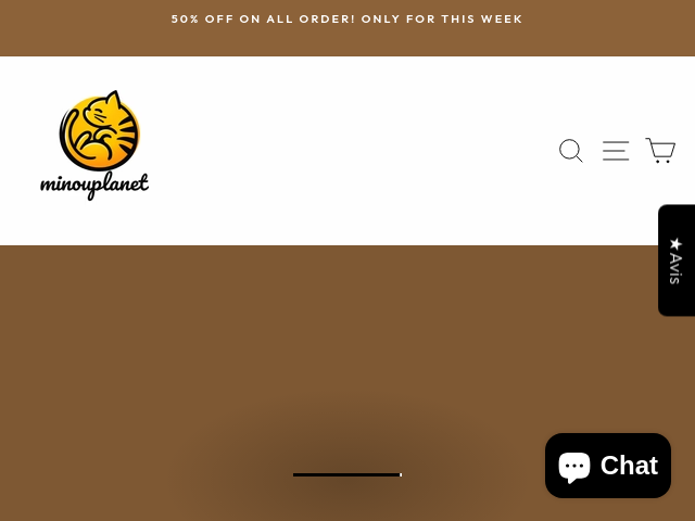 MinouPlanet : Boutique d&rsquo;Accessoires Mignons & Univers Chat ?