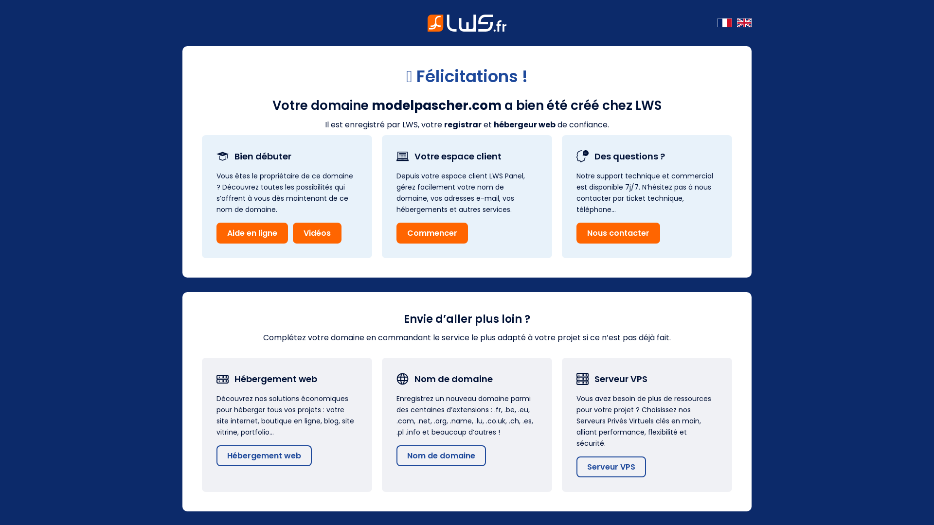 Capture d'écran de MODELPASCHER - VOTRE MAGASIN SPÉCIALISÉ DANS LE MODÉLISME