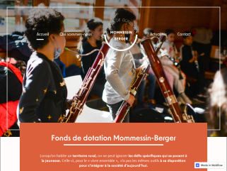 Fonds de dotation Mommessin-berger