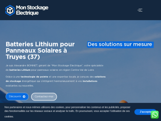 Stocker sa production d'énergie solaire pour pouvoir en profiter à tout moment, c'est la solution économique et responsable proposée par nos boxs de batteries de stockage d'électricité !