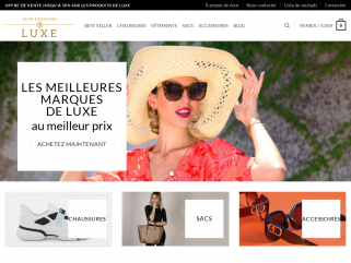 Mondressingdeluxe.com 
Chaussures, sacs, accessoires et vêtements de luxe au meilleur prix !