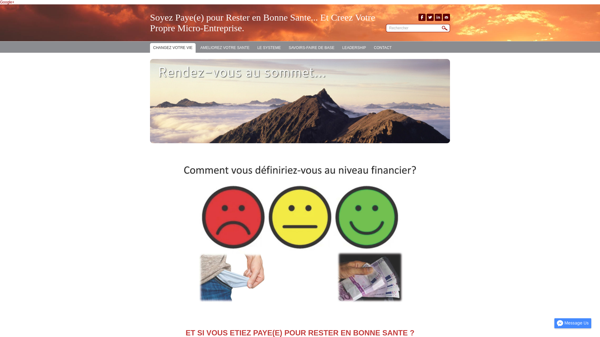 Capture d'écran de Avec Xelliss et Moniteur En Style De Vie Prenez Votre Vie et Votre Sante en main et Gagnez Votre Independance Financiere