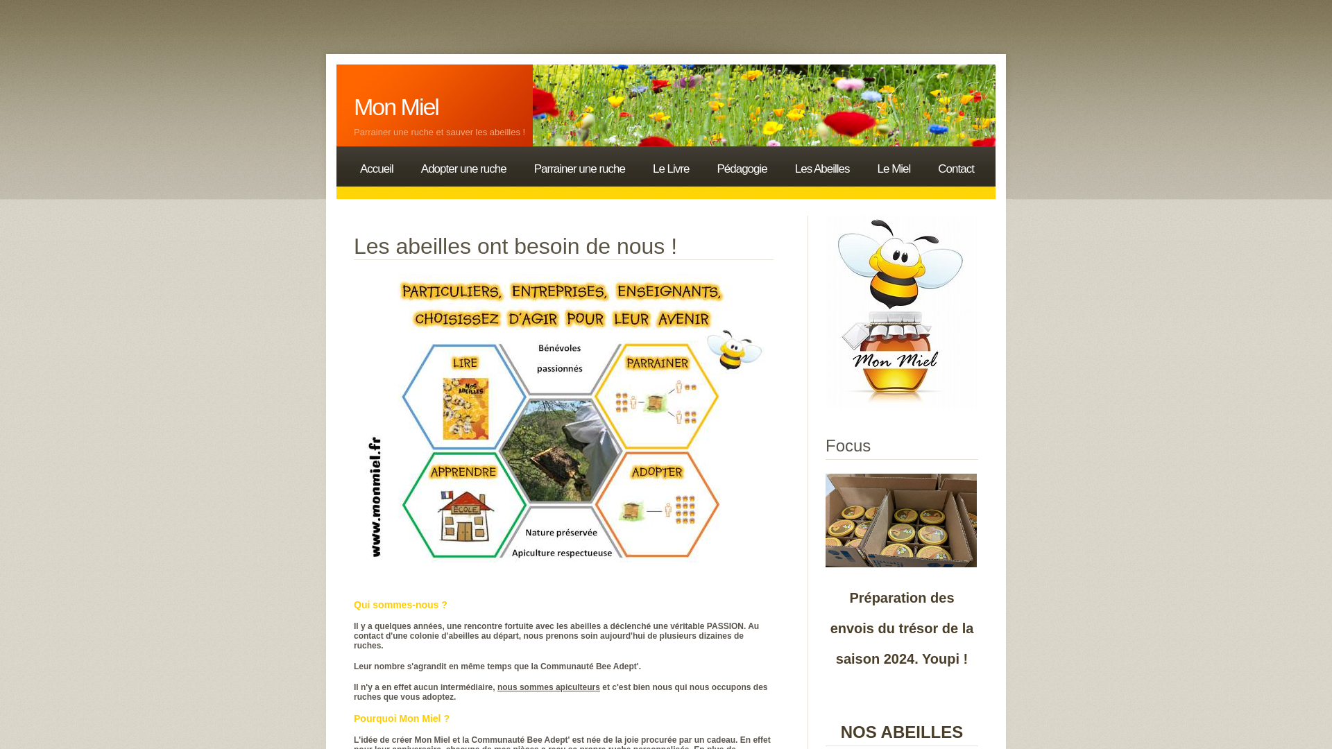 Capture d'écran de Mon Miel