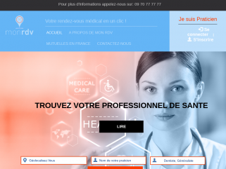 Prise de Rendez-vous par internet pour tout les praticiens