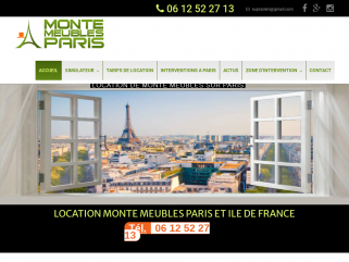 Location monte meuble