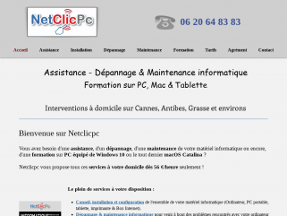 Votre assistance informatique à domicile sur Cannes et environs