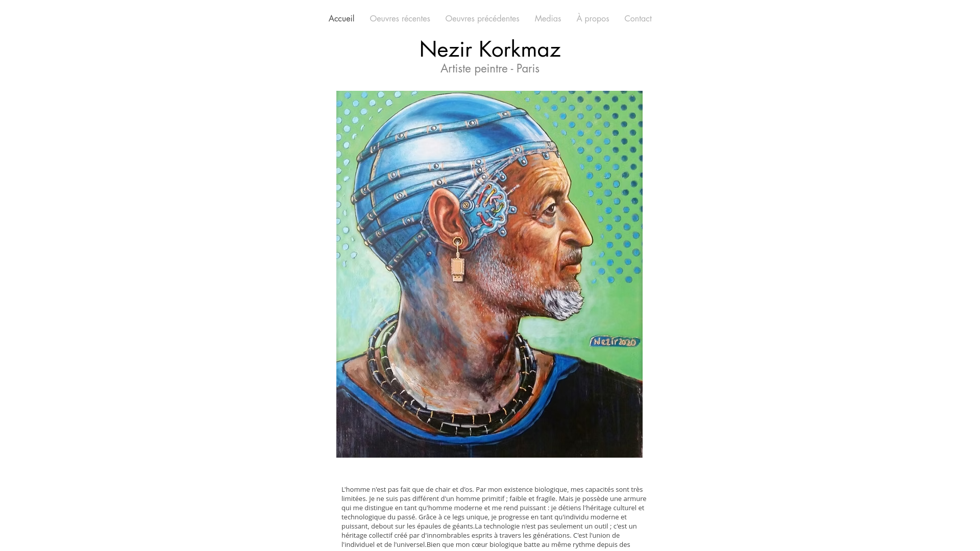 Nezir artiste peintre