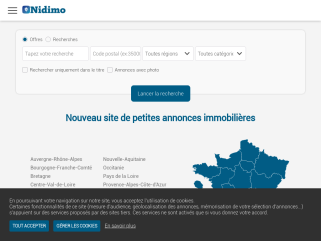 Petites annonces immobilières gratuites | Nidimo.fr