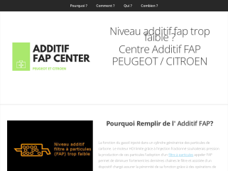 Additif Fap Center