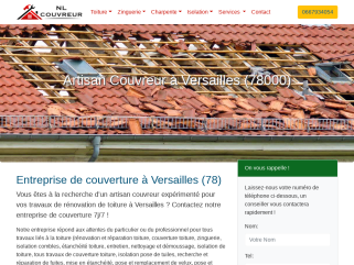 Couvreur Versailles 78000: Entreprise de couverture toiture