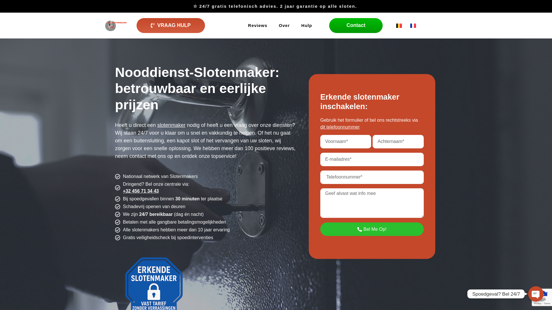 Capture d'écran de Slotenmaker Nooddienst