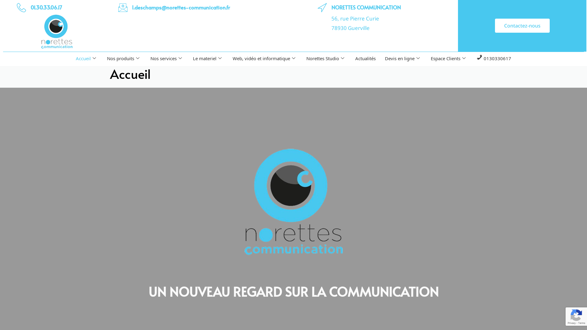 Capture d'écran de Norettes Communication