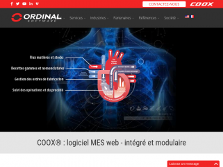 ORDINAL Software - Logiciels MES - Supervision (SCADA)