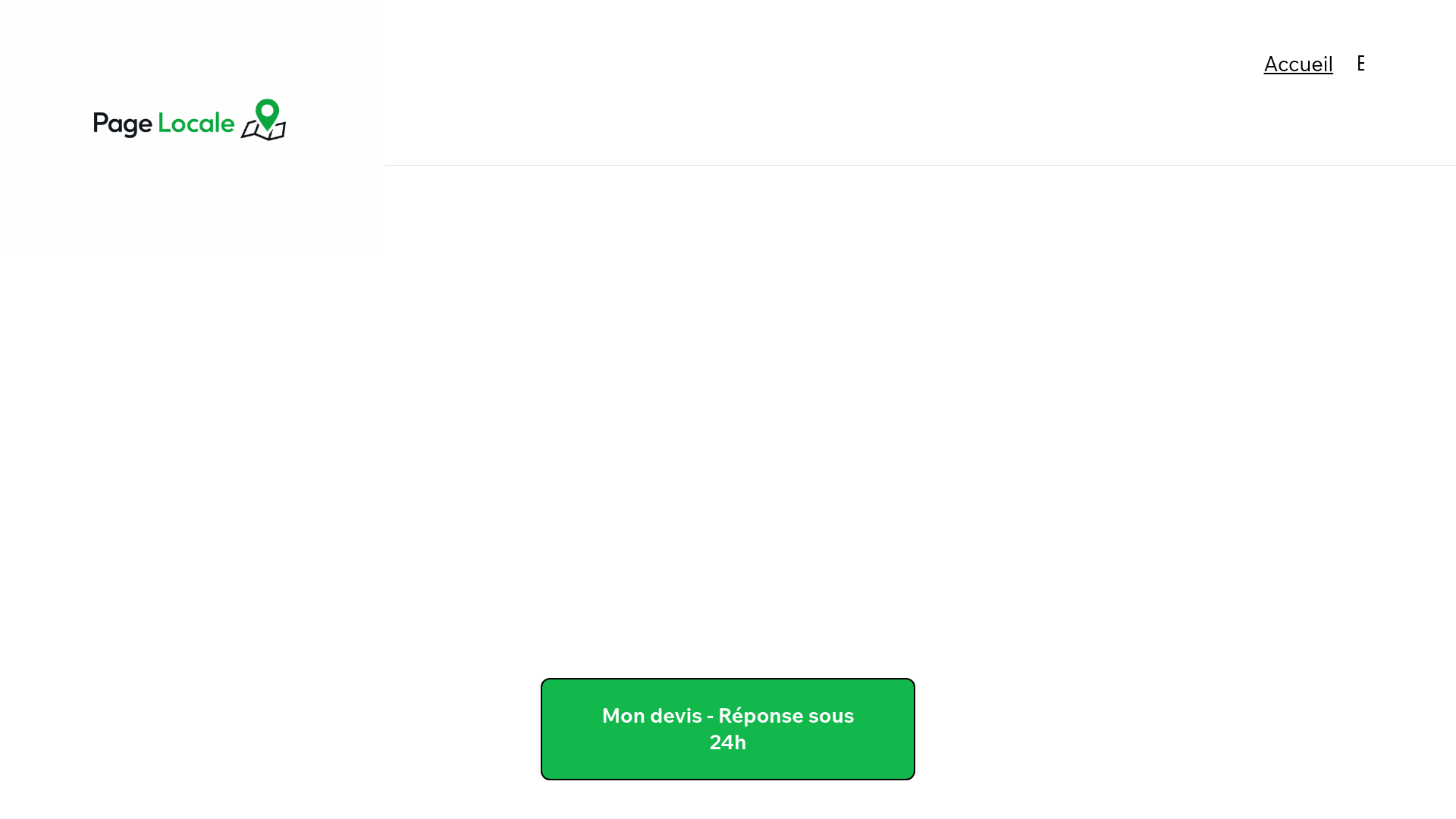Page Locale | Création de site web pro à 490€ pour Artisans & TPE