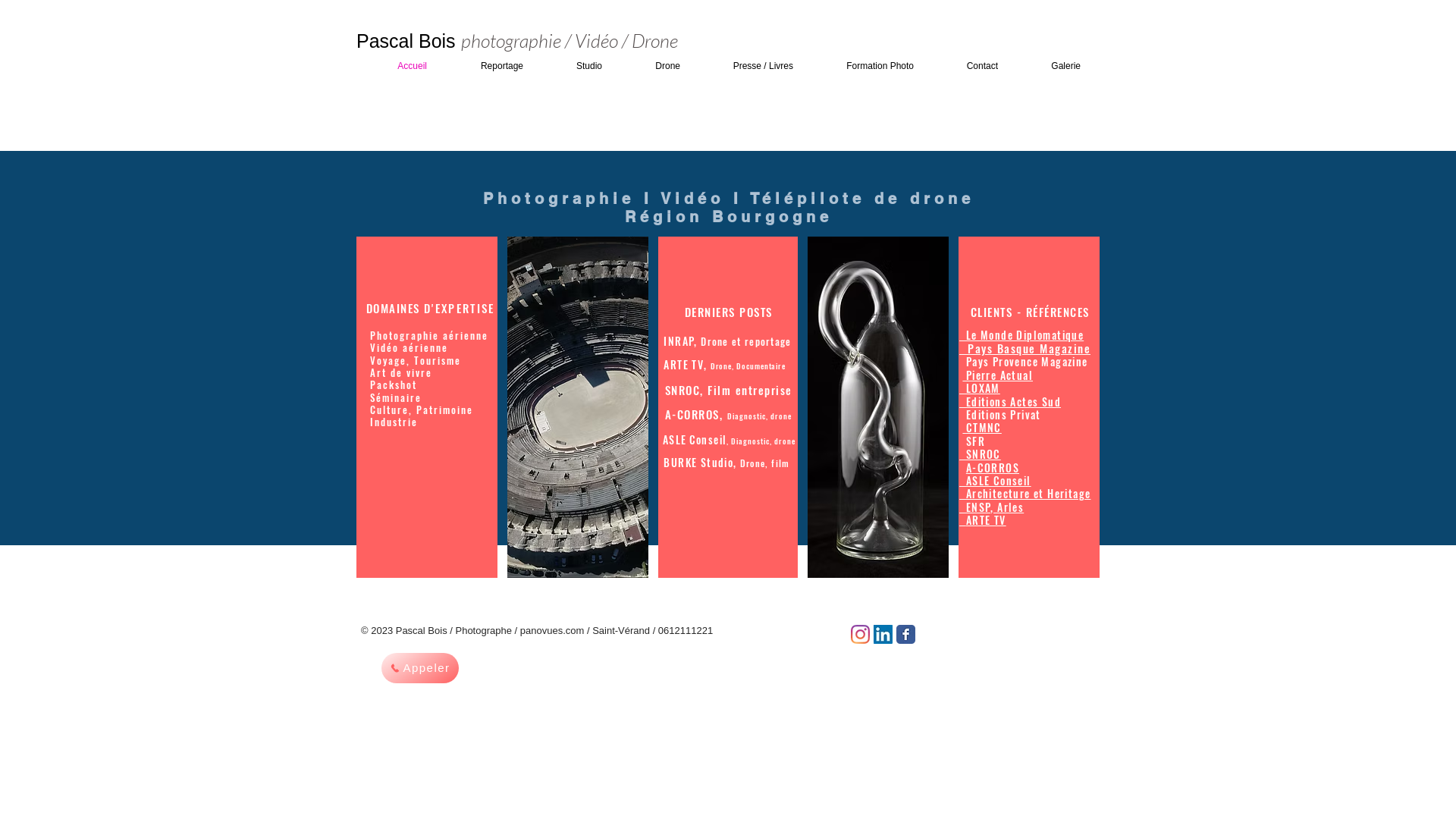 Capture d'écran de PANOVUES.COM