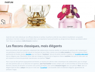 Parfum de Luxe Générique