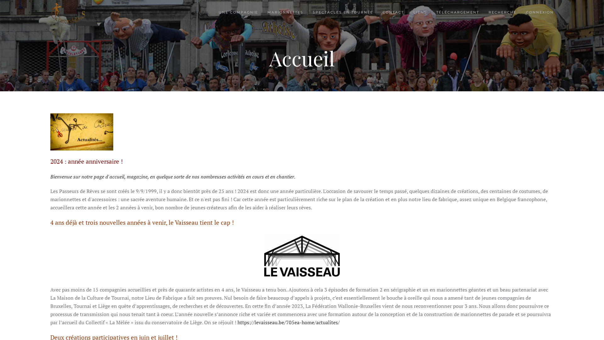 Capture d'écran de Passeurs de Rêves