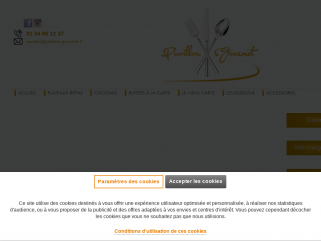 PAVILLON GOURMET - traiteur Paris, mariage, cocktail, buffet, réception, livraison plateaux repas