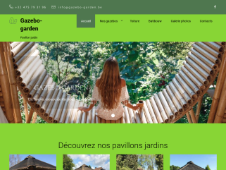 GAZEBO GARDEN - PAVILLON DE JARDIN : Un nouvel espace de vie pour votre jardin.