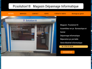 Pcsolution18 Magasin informatique 