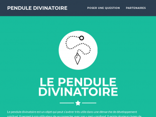 Voyance par pendule