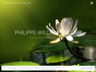 Philippe-William Sinclair pour un peu plus d'Amour et de Paix