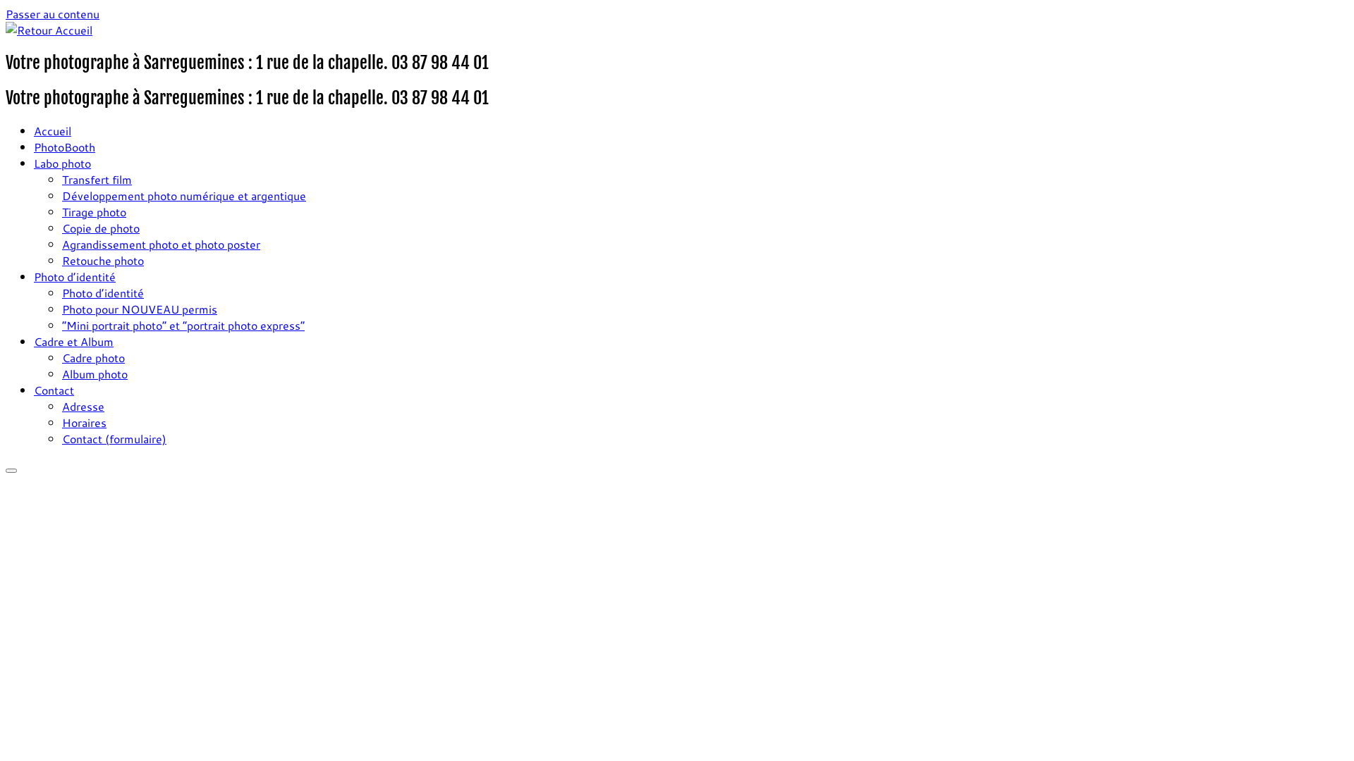 Photographe à Sarreguemines (Moselle - 57)