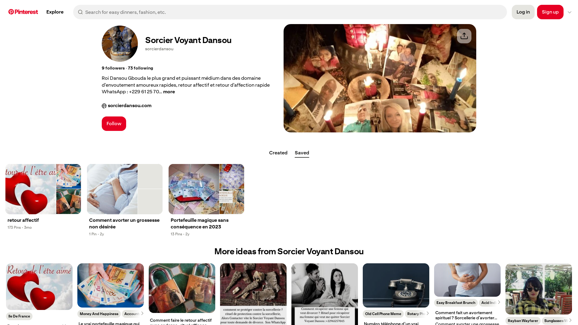 Capture d'écran de Comment récupérer son ex : retour affectif ou retour amoureux