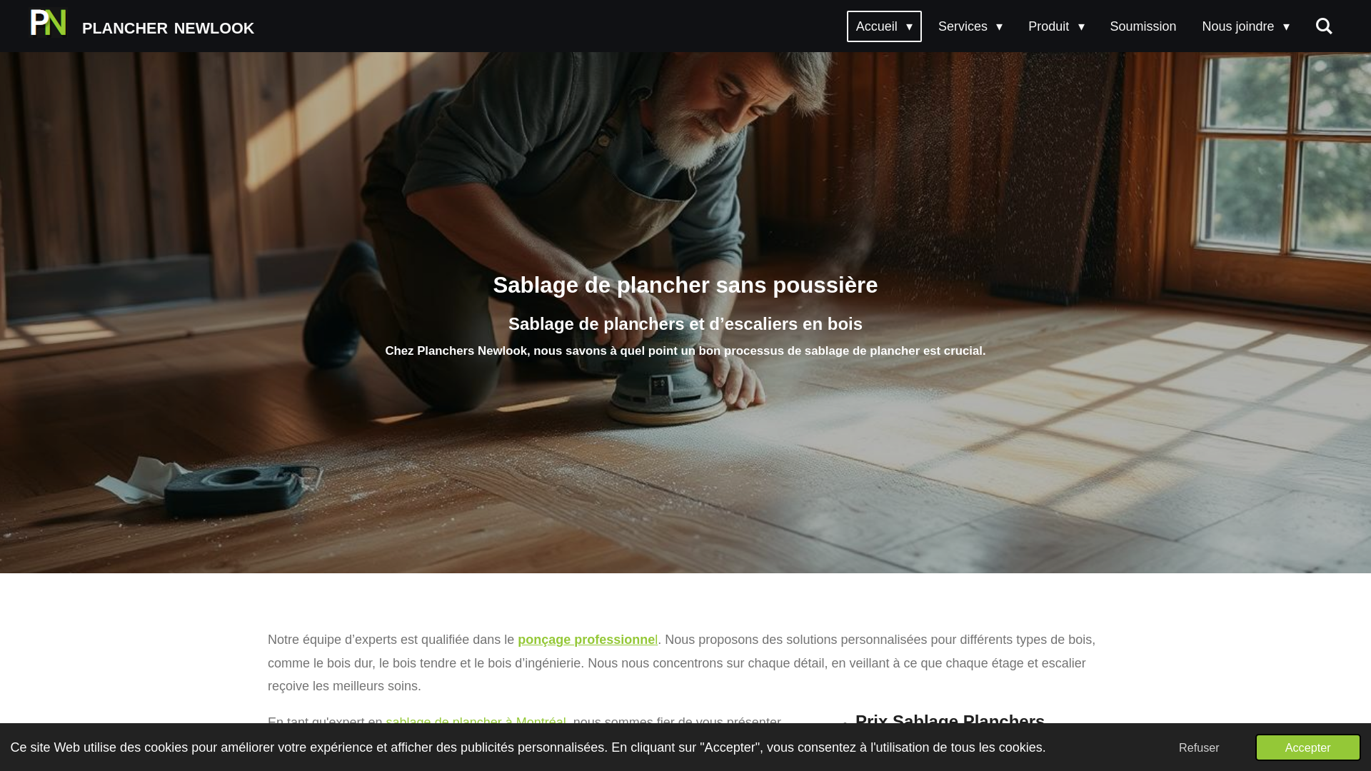 Capture d'écran de Plancher Newlook