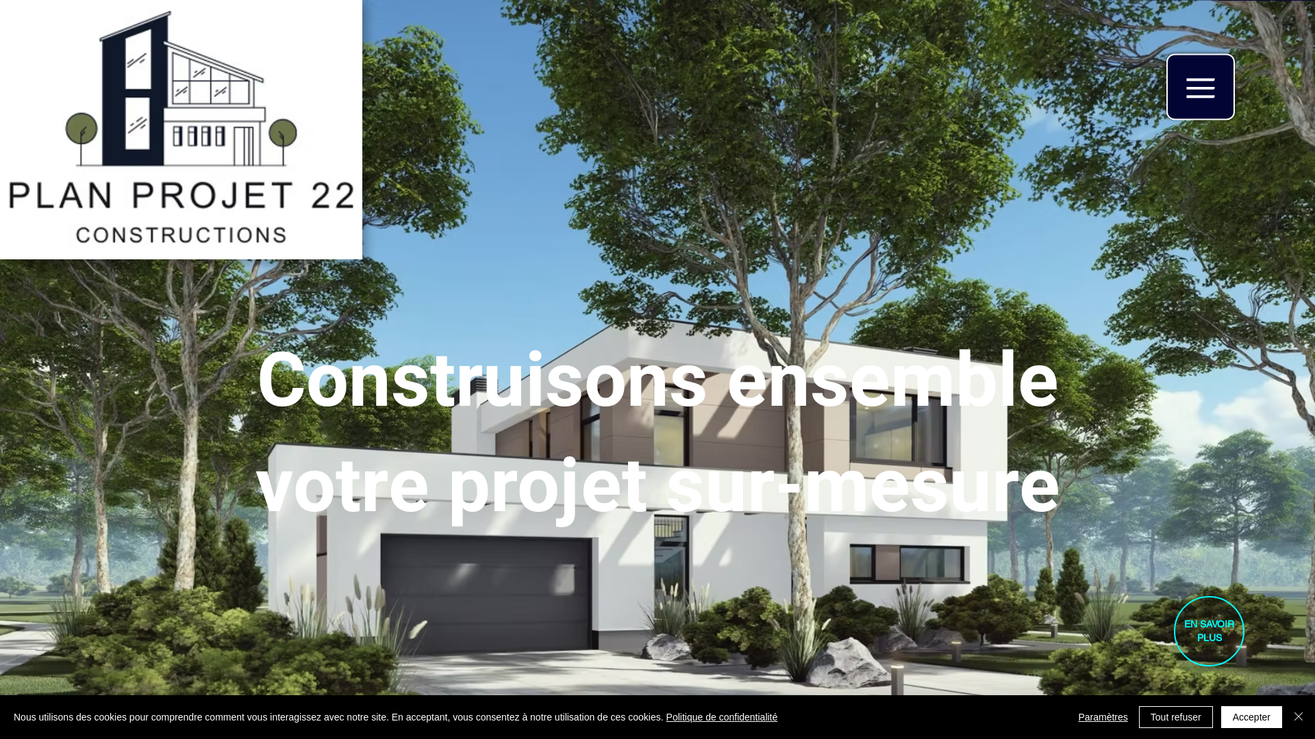 Capture d'écran de PLAN PROJET 22 CONSTRUCTIONS