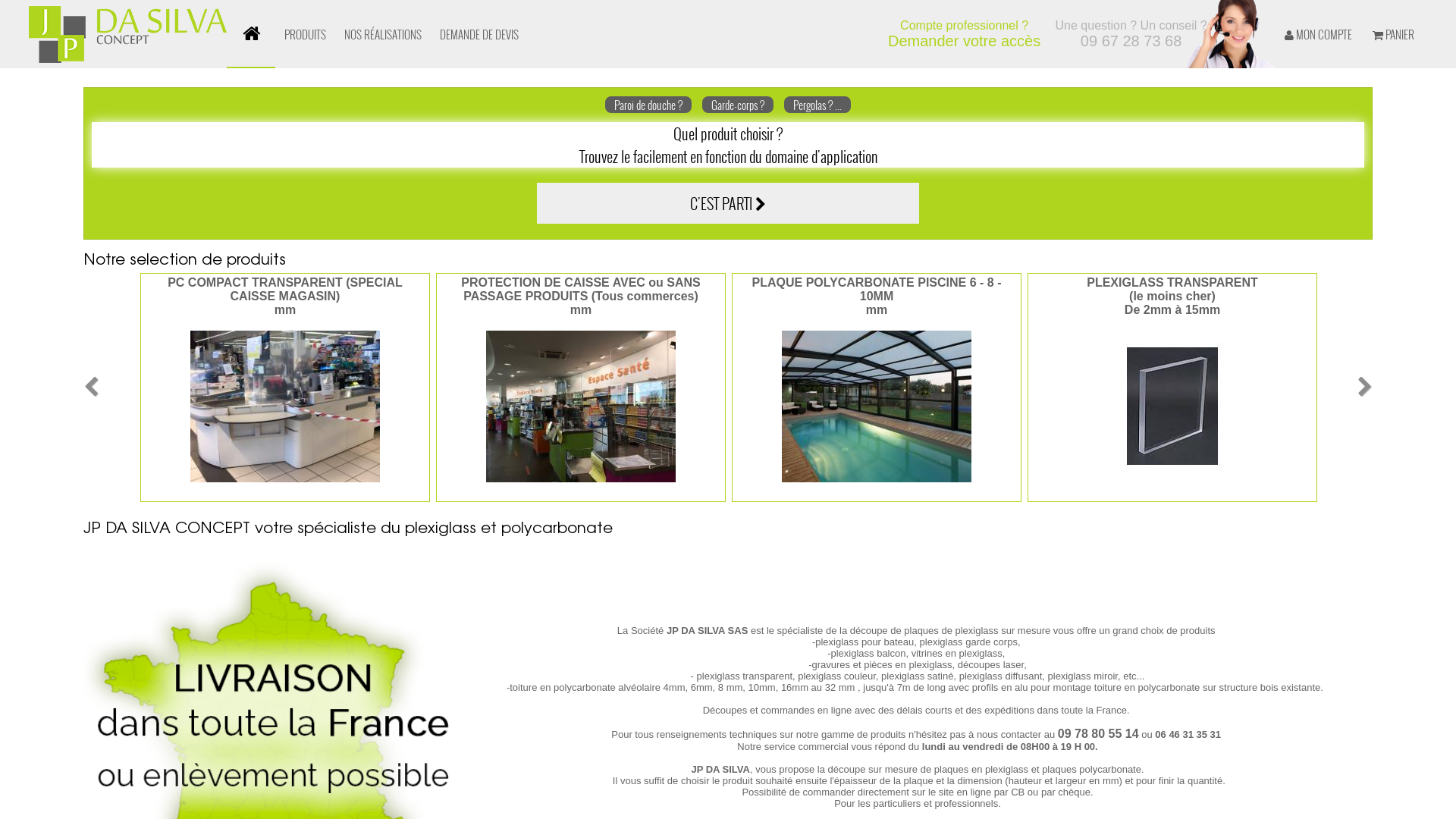 Capture d'écran de JP DA SILVA CONCEPT 