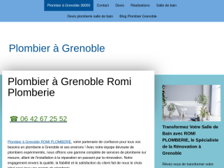 Plombier Grenoble