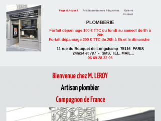 Plombier Paris Degat