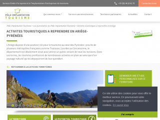 Ariège Pôle Implantation Tourisme