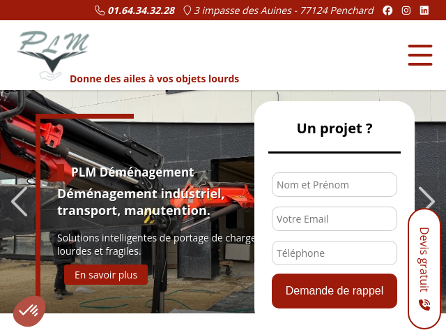D&eacute;m&eacute;nagement coffre fort, D&eacute;m&eacute;nagement piano, Portage charges lourdes en &Icirc;le-de-France