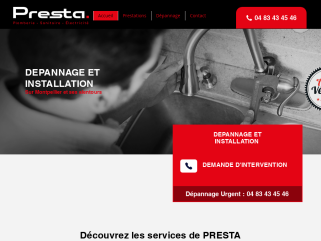 Presta services 34 est une société de dépannage Plomberie et d'électricité à Montpellier

