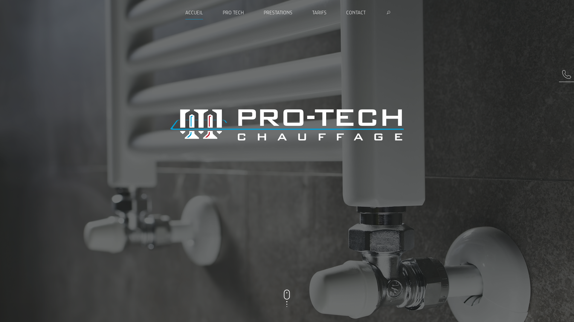 Capture d'écran de Notre passion est votre bien-être.