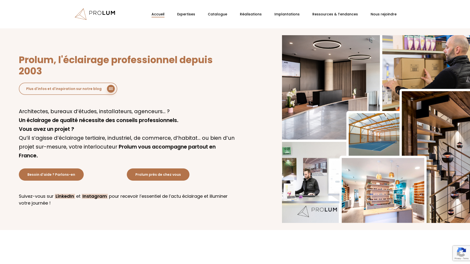 Capture d'écran de Prolum