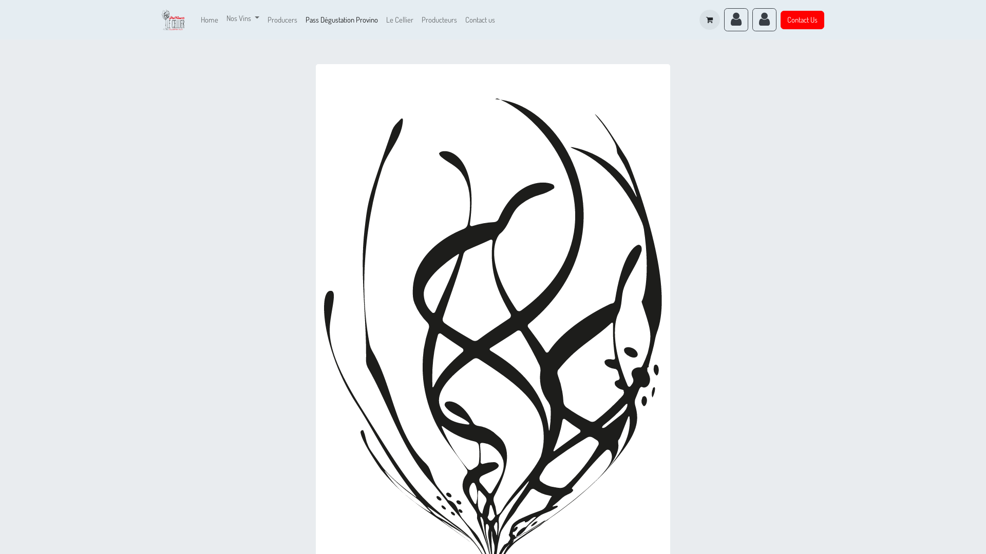 Capture d'écran de ProVino - le plus grand shop de vins suisses!