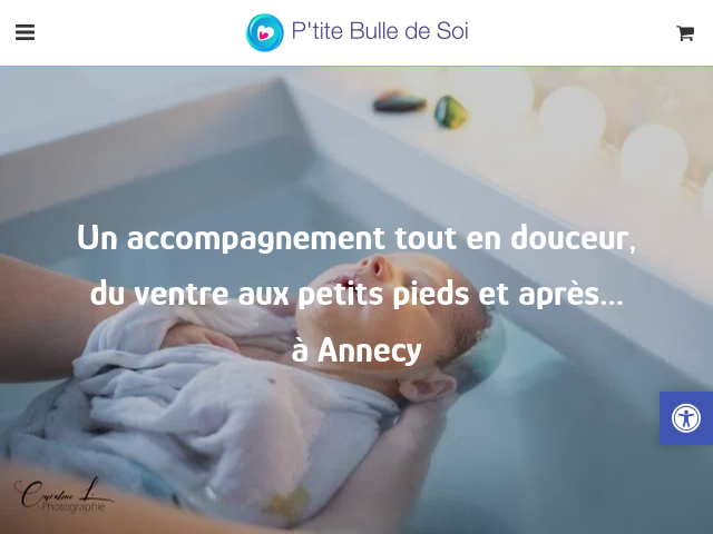 Capture d'écran de P’tite Bulle de Soi