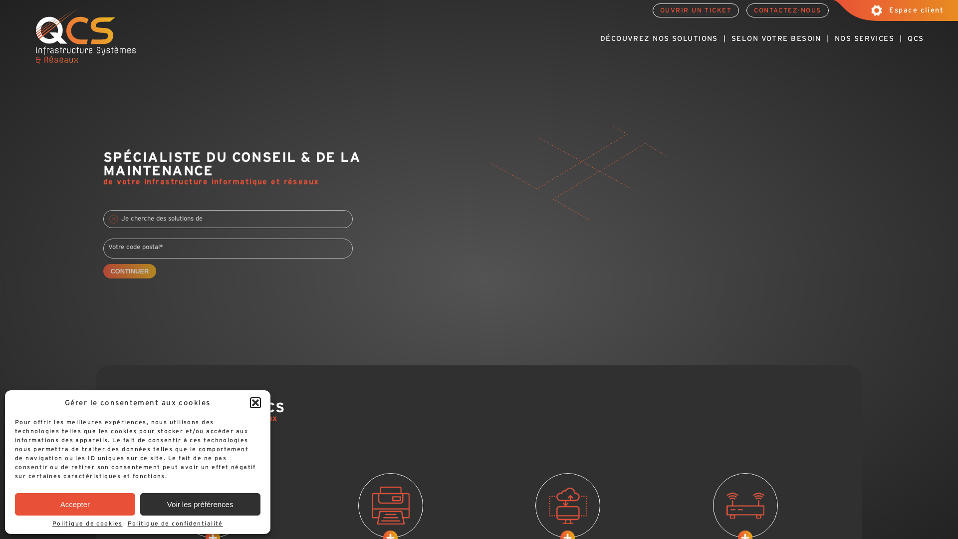 Capture d'écran de Quick Computer Services - dépannage informatique 
