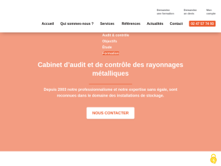 Rayonnage controls est un cabinet indépendant des constructeurs, spécialisé en audit et contrôle de rayonnages métalliques ainsi que la vérification périodique des racks à palettes.