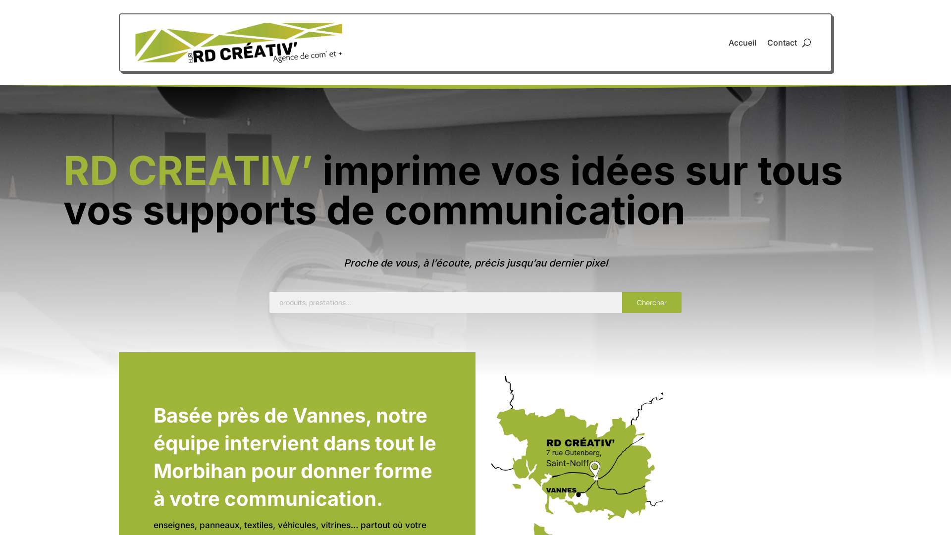 Capture d'écran de RD Créativ