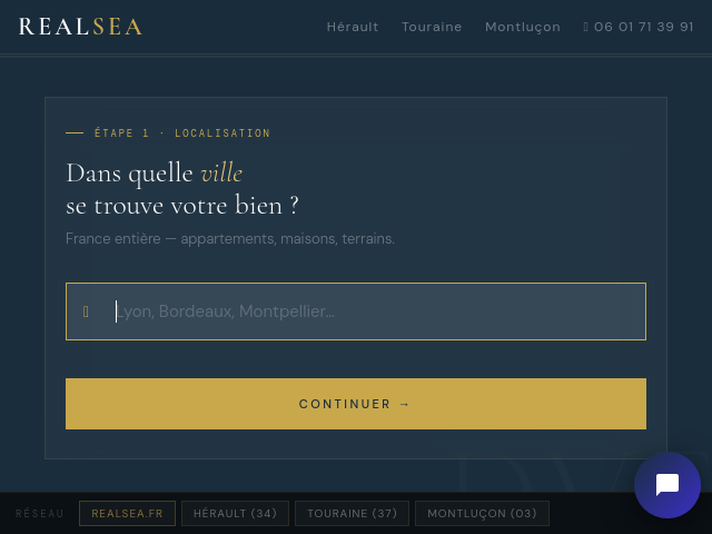 Estimation Immobili&egrave;re H&eacute;rault | Expertise V&eacute;nale REALSEA