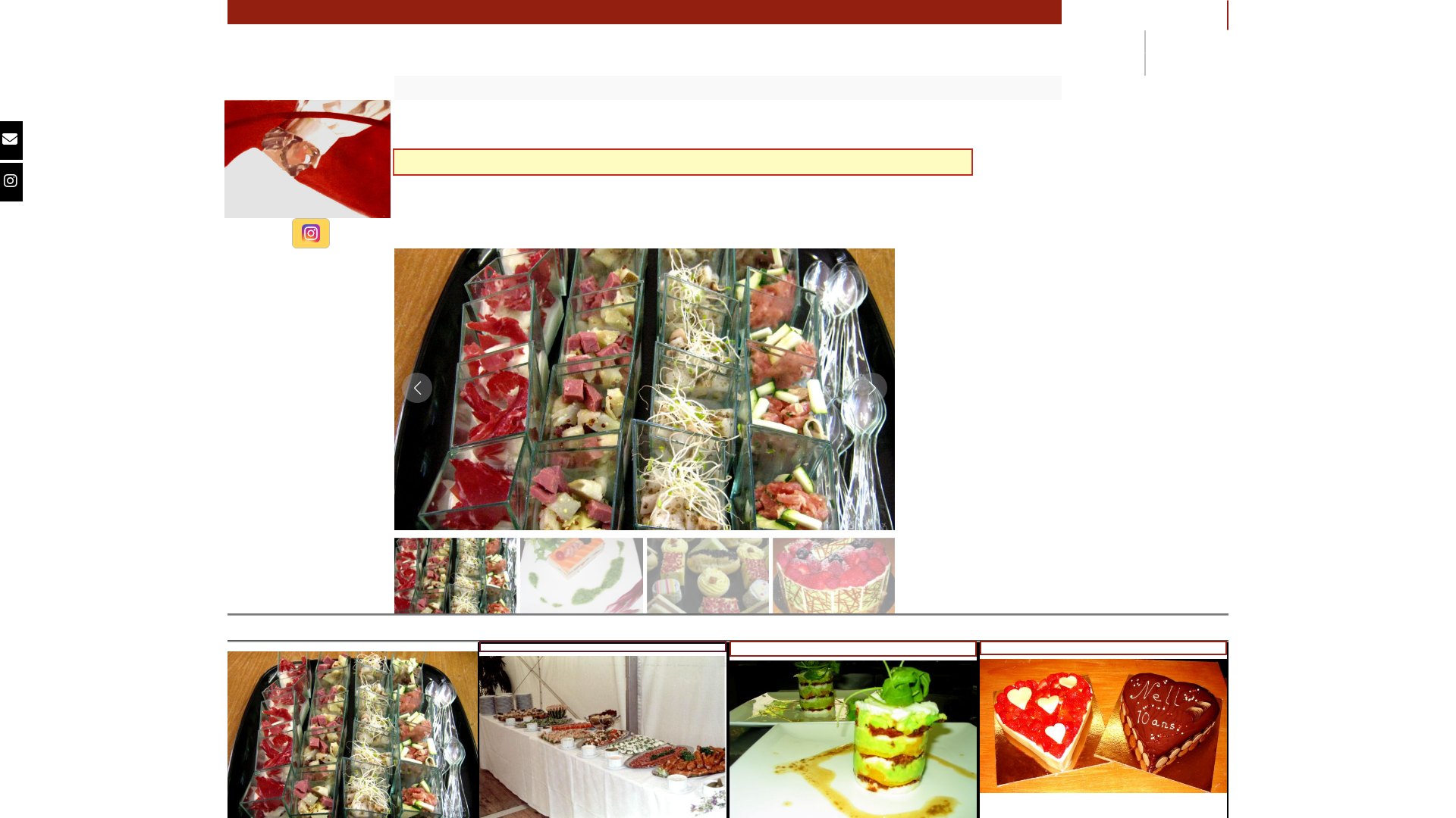 Capture d'écran de Reclips Franse Traiteur patissier Antwerpen